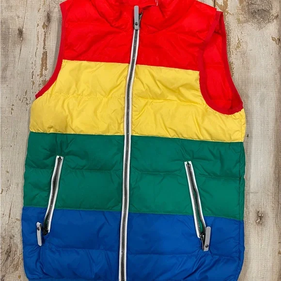 Hanna Andersson unisex down vest 140cm (US 10) - Picture 1 of 3